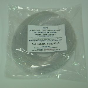 LARGE FOOD AND BEVERAGE VINYL TUBING (Cat.# BB315-E-100' Roll)