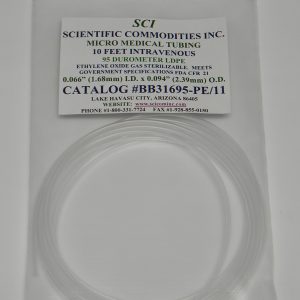 MEDICAL GRADE POLYETHYLENE MICRO TUBING (Cat.# BB31695-PE/6-10' Roll)