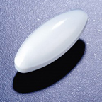 White_Teflon_Egg_Shapped_Stir_Bars